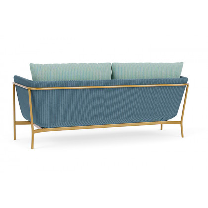 Lloyd Flanders™ Solstice Sofa  - Stillwater, Metallic Gold