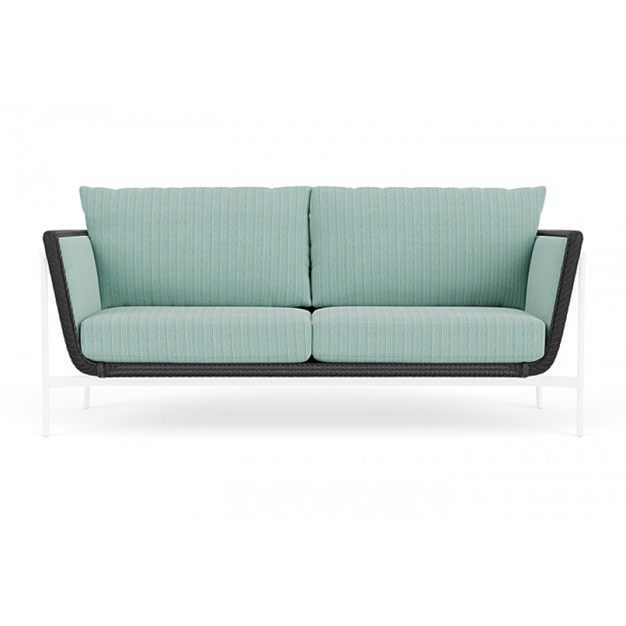 Lloyd Flanders™ Solstice Sofa  - Charcoal, White