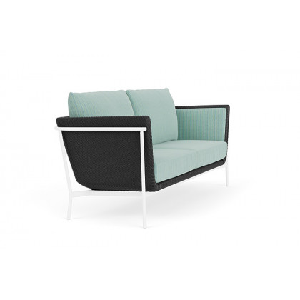 Lloyd Flanders™ Solstice Sofa  - Charcoal, Matte White