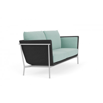 Lloyd Flanders™ Solstice Sofa  - Charcoal, Metallic Silver