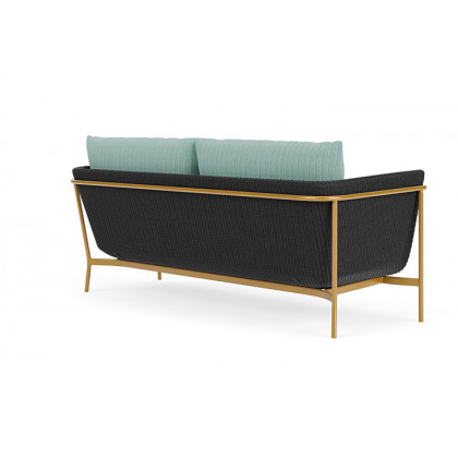 Lloyd Flanders™ Solstice Sofa  - Charcoal, Metallic Gold