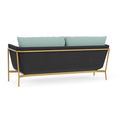 Lloyd Flanders™ Solstice Sofa  - Charcoal, Metallic Gold