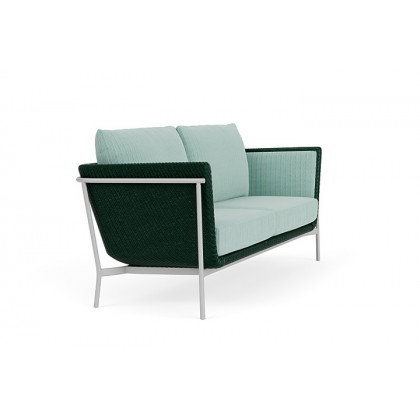 Lloyd Flanders™ Solstice Sofa  - Woodland, Metallic Silver