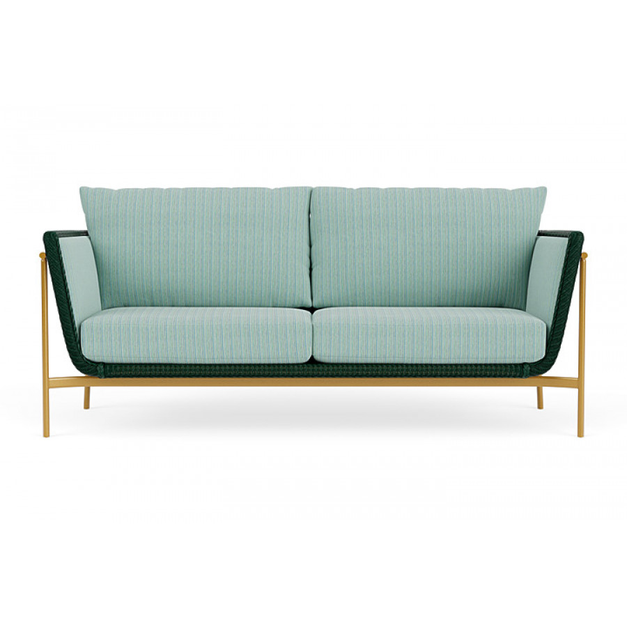 Lloyd Flanders™ Solstice Sofa  - Woodland, Metallic Gold