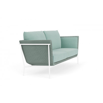Lloyd Flanders™ Solstice Sofa  - Sea Glass, White