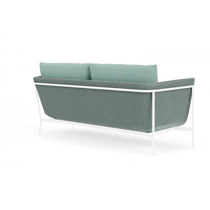 Lloyd Flanders™ Solstice Sofa  - Sea Glass, White