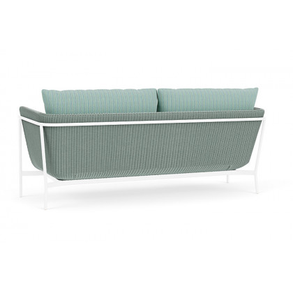 Lloyd Flanders™ Solstice Sofa  - Sea Glass, White