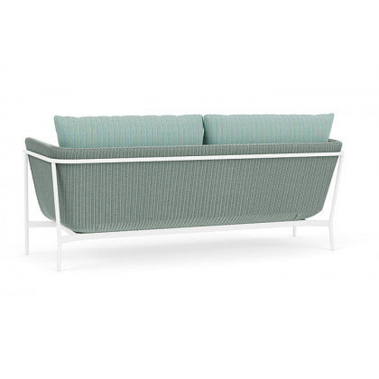 Lloyd Flanders™ Solstice Sofa  - Sea Glass, Matte White