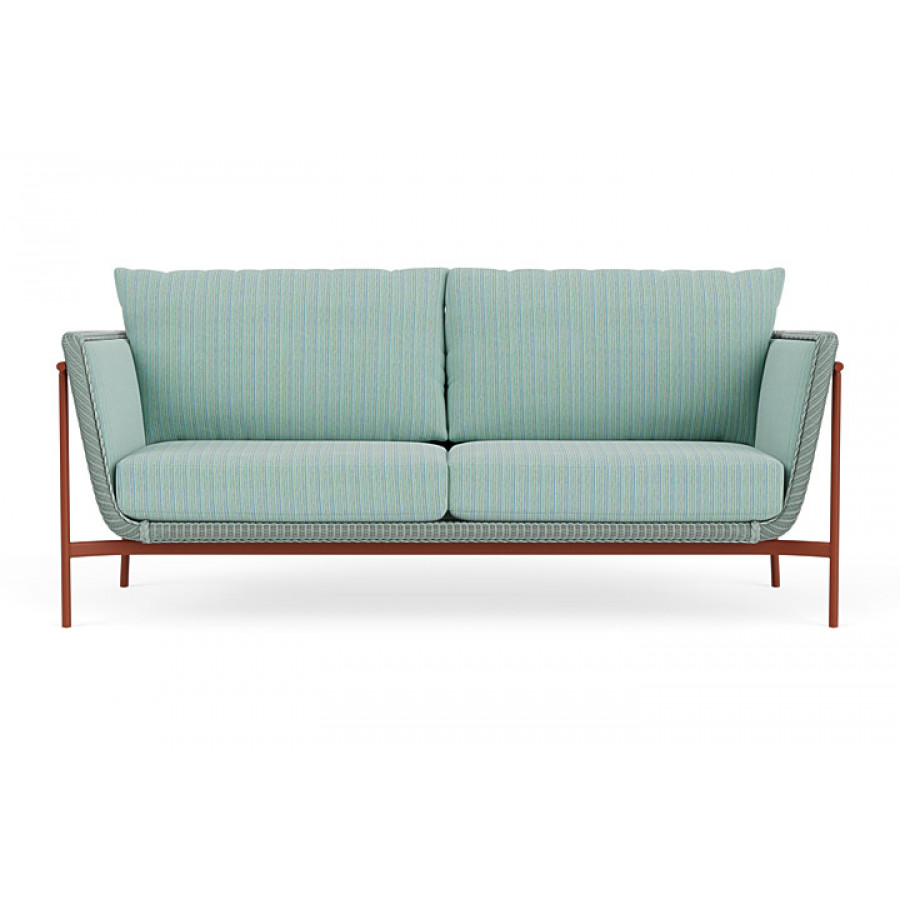 Lloyd Flanders™ Solstice Sofa  - Sea Glass, Terracotta