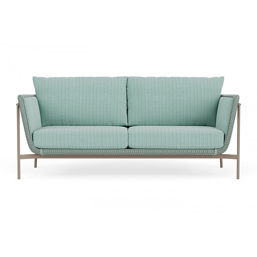 Lloyd Flanders™ Solstice Sofa  - Sea Glass, French Beige