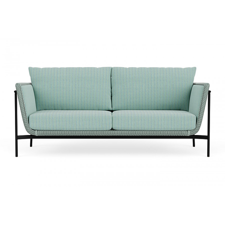 Lloyd Flanders™ Solstice Sofa  - Sea Glass, Ebony