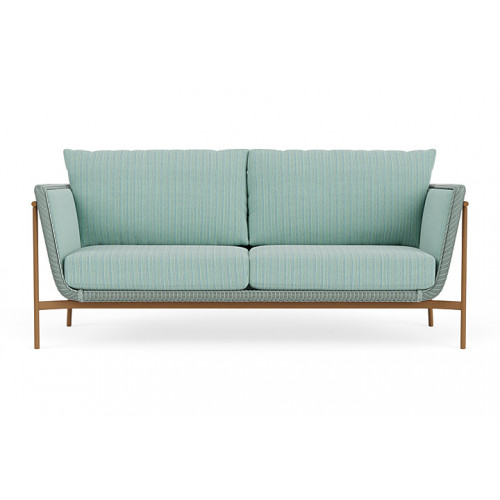 Lloyd Flanders™ Solstice Sofa  - Sea Glass, Hickory