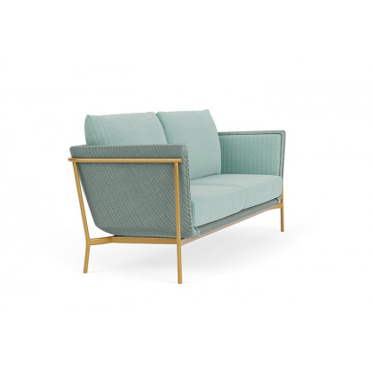 Lloyd Flanders™ Solstice Sofa  - Sea Glass, Metallic Gold