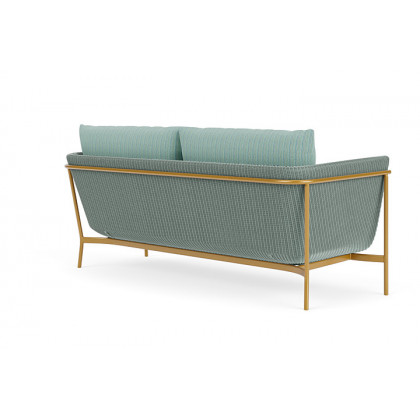 Lloyd Flanders™ Solstice Sofa  - Sea Glass, Metallic Gold