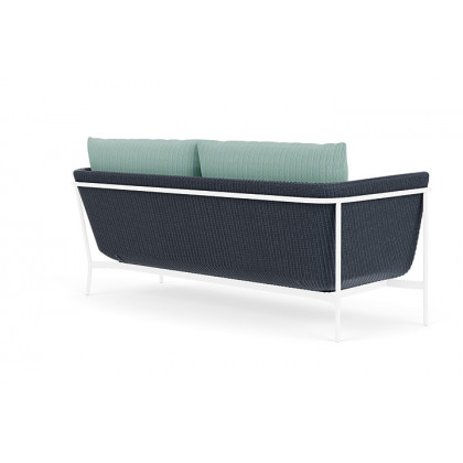 Lloyd Flanders™ Solstice Sofa  - Denim Blue, White