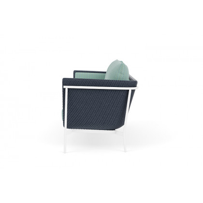 Lloyd Flanders™ Solstice Sofa  - Denim Blue, Matte White