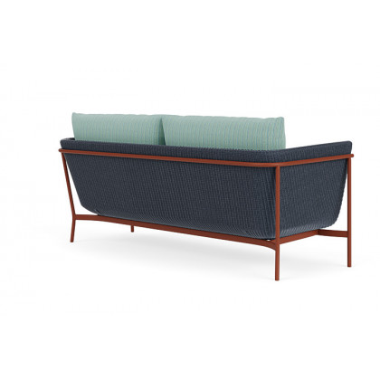 Lloyd Flanders™ Solstice Sofa  - Denim Blue, Terracotta