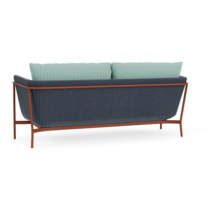 Lloyd Flanders™ Solstice Sofa  - Denim Blue, Terracotta