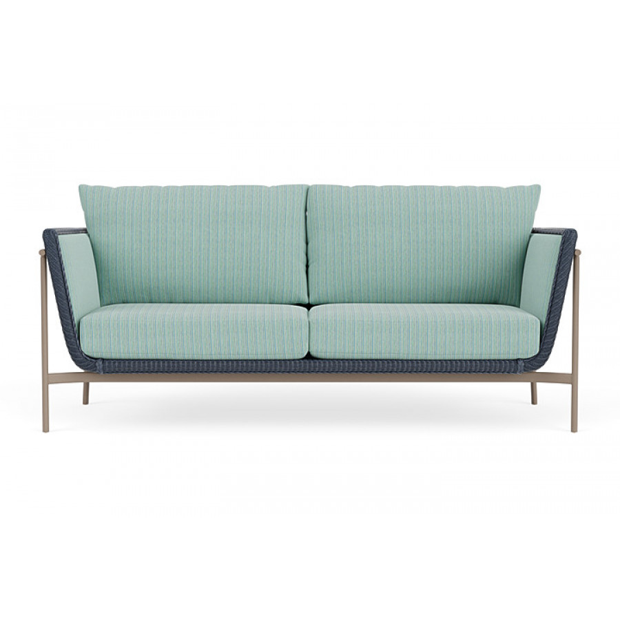 Lloyd Flanders™ Solstice Sofa  - Denim Blue, French Beige