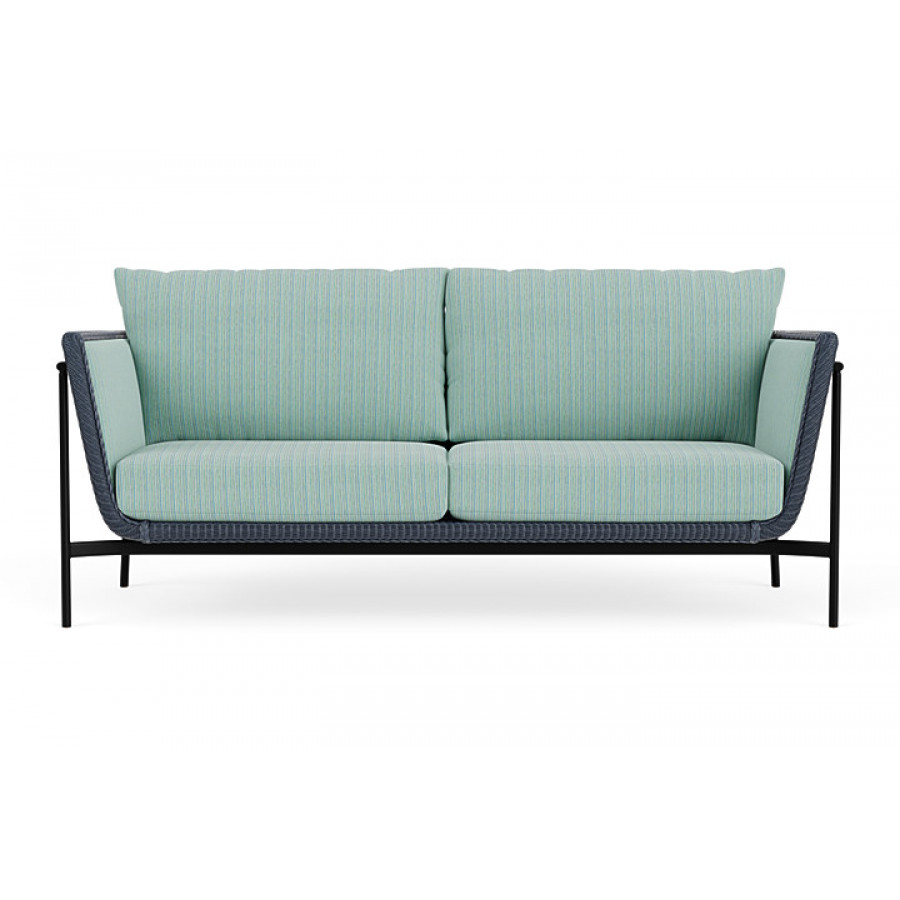 Lloyd Flanders™ Solstice Sofa  - Denim Blue, Ebony