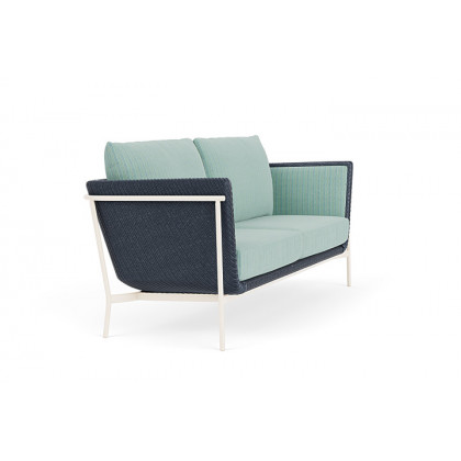 Lloyd Flanders™ Solstice Sofa  - Denim Blue, Ivory