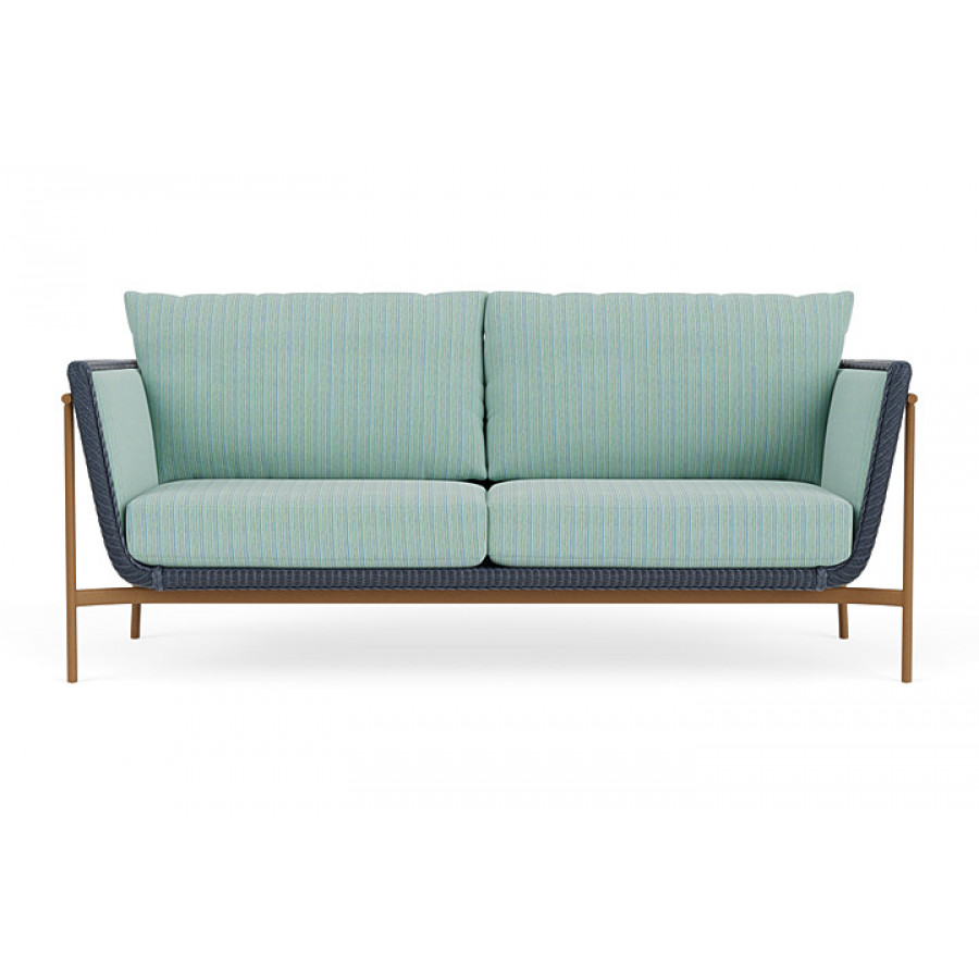 Lloyd Flanders™ Solstice Sofa  - Denim Blue, Hickory