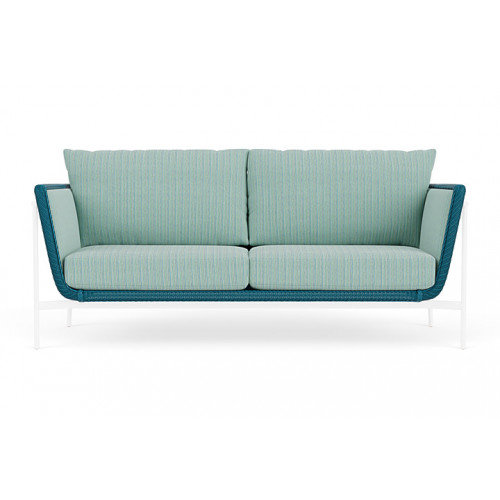 Lloyd Flanders™ Solstice Sofa  - Peacock, White