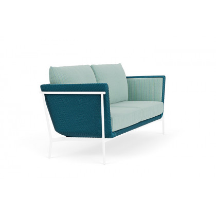 Lloyd Flanders™ Solstice Sofa  - Peacock, White