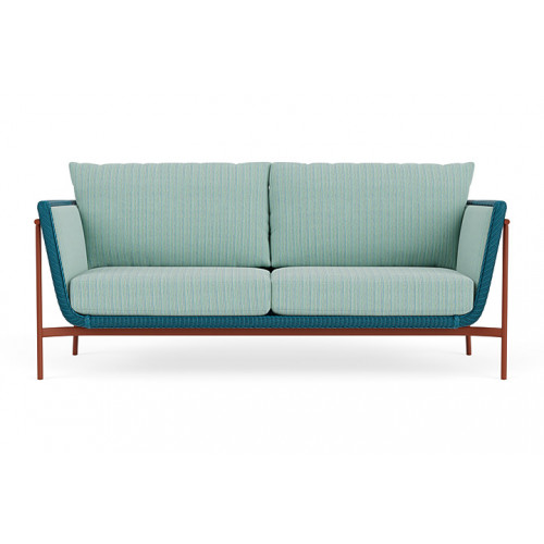 Lloyd Flanders™ Solstice Sofa  - Peacock, Terracotta