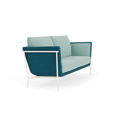 Lloyd Flanders™ Solstice Sofa  - Peacock, Ivory