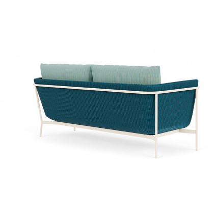 Lloyd Flanders™ Solstice Sofa  - Peacock, Ivory