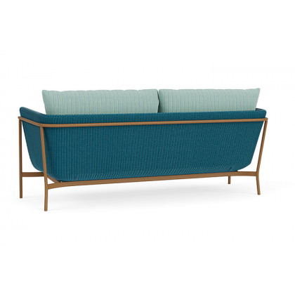 Lloyd Flanders™ Solstice Sofa  - Peacock, Hickory