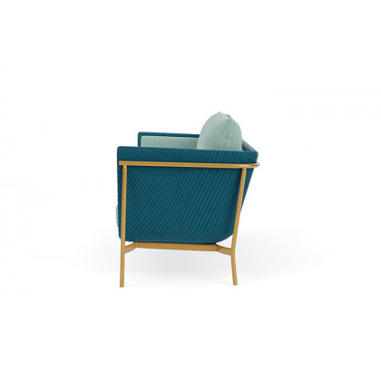 Lloyd Flanders™ Solstice Sofa  - Peacock, Metallic Gold