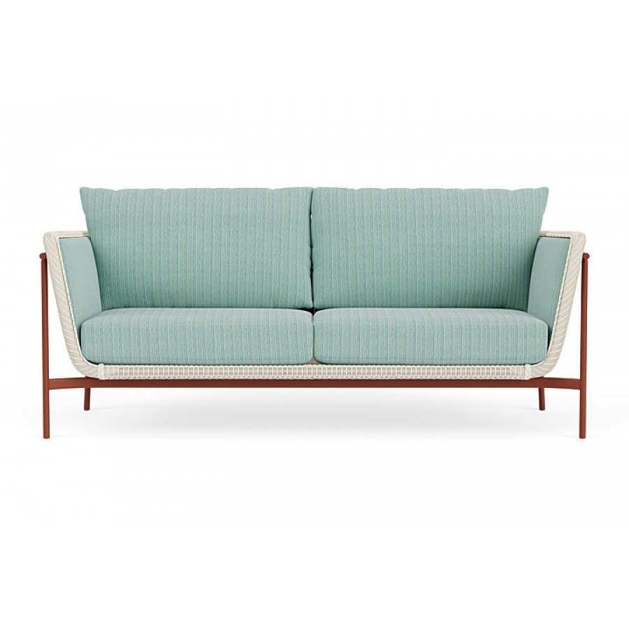 Lloyd Flanders™ Solstice Sofa  - Ivory, Terracotta