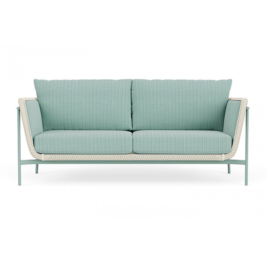 Lloyd Flanders™ Solstice Sofa  - Ivory, Sea Glass
