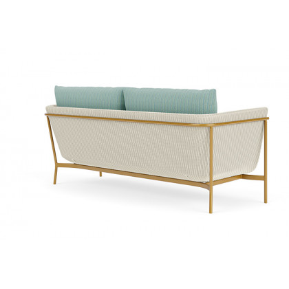 Lloyd Flanders™ Solstice Sofa  - Ivory, Metallic Gold