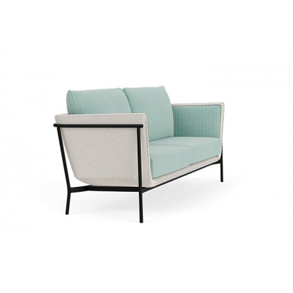 Lloyd Flanders™ Solstice Sofa  - Antique White, Ebony
