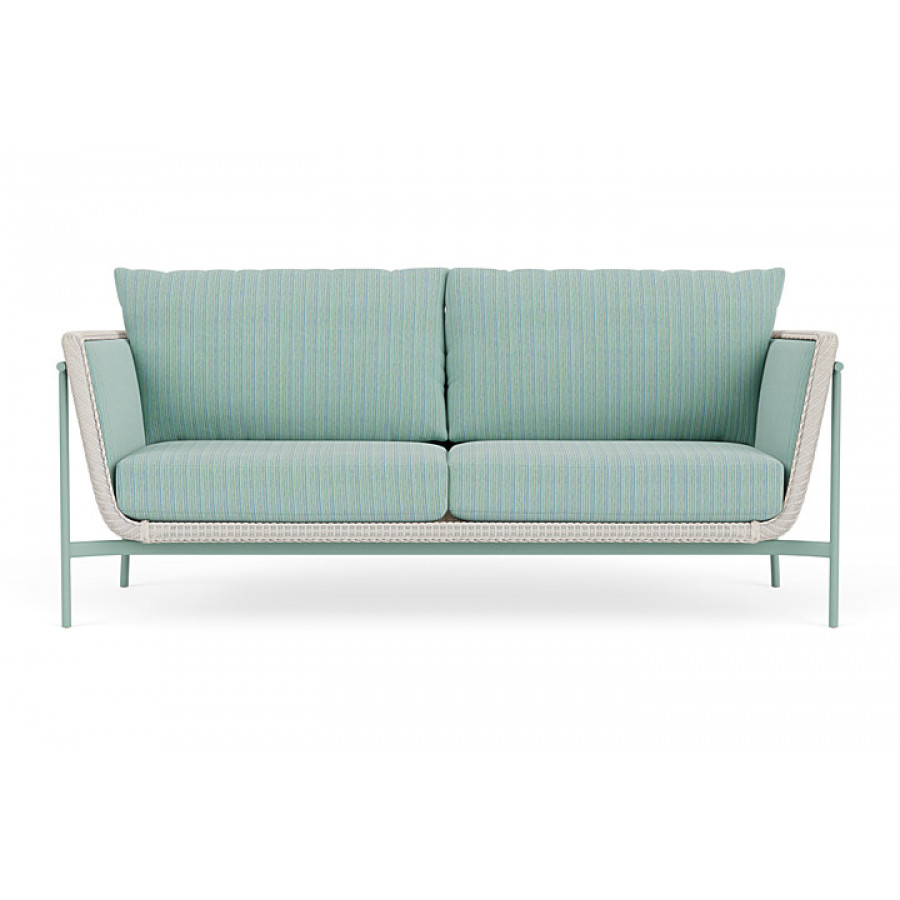 Lloyd Flanders™ Solstice Sofa  - Antique White, Sea Glass