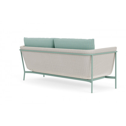 Lloyd Flanders™ Solstice Sofa  - Antique White, Sea Glass