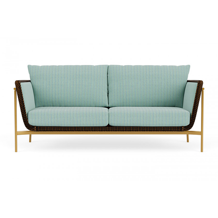 Lloyd Flanders™ Solstice Sofa  - Mink, Metallic Gold