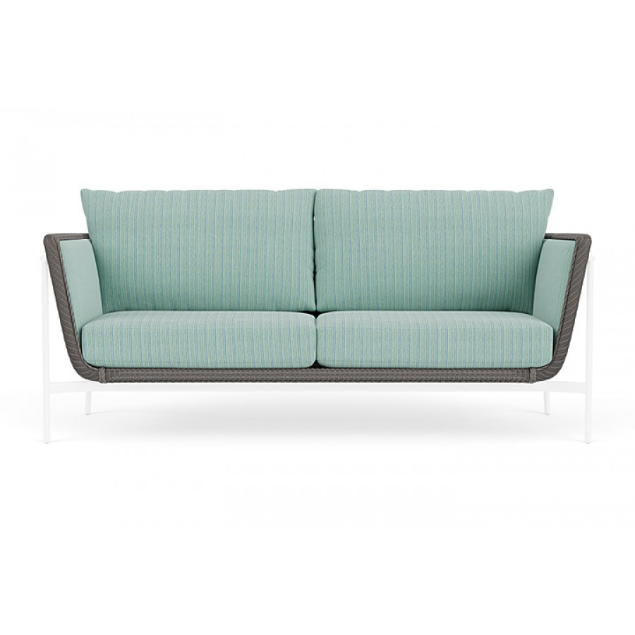 Lloyd Flanders™ Solstice Sofa  - Pewter, White
