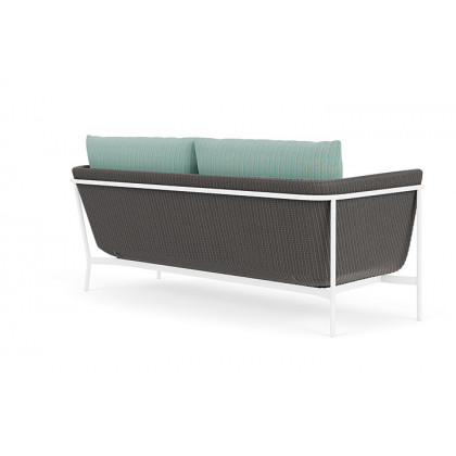 Lloyd Flanders™ Solstice Sofa  - Pewter, Matte White