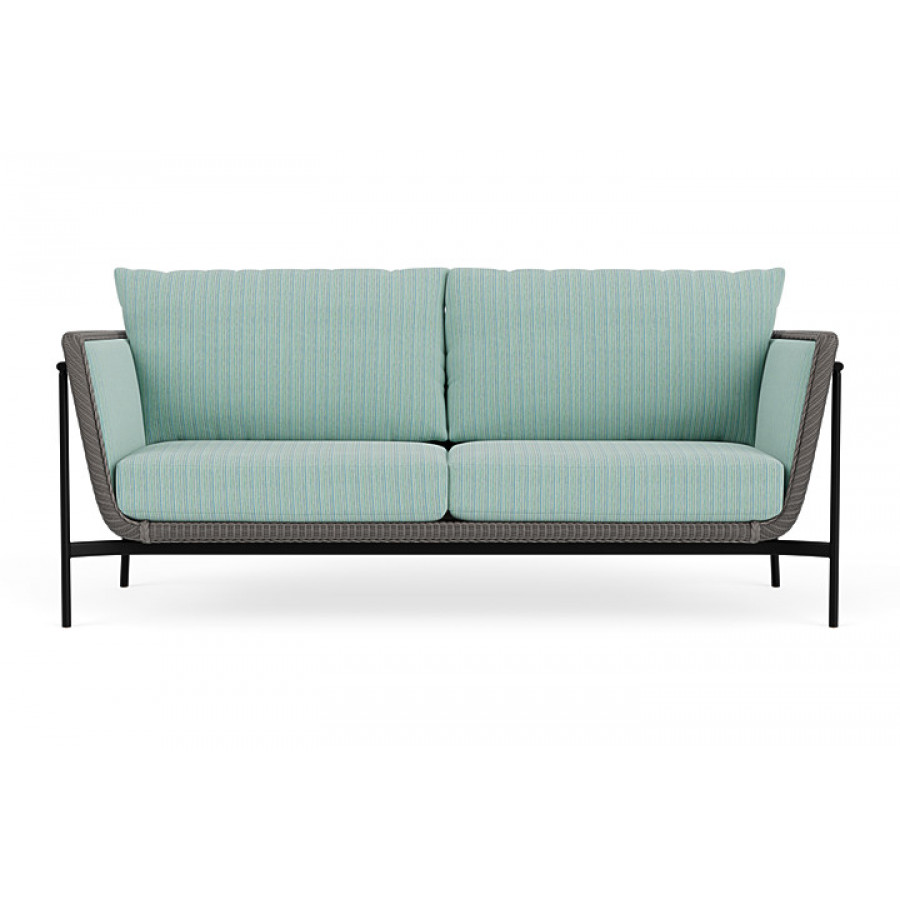 Lloyd Flanders™ Solstice Sofa  - Pewter, Ebony