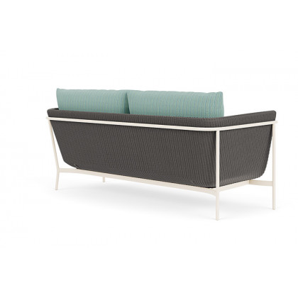 Lloyd Flanders™ Solstice Sofa  - Pewter, Ivory