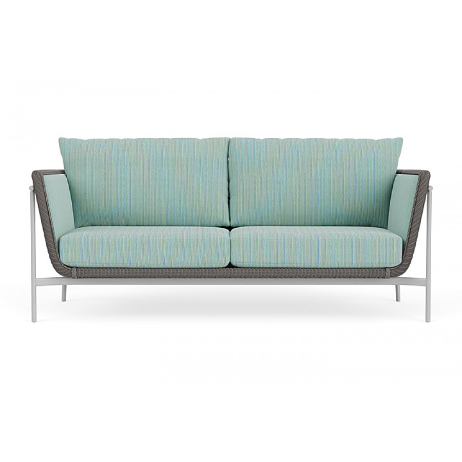 Lloyd Flanders™ Solstice Sofa  - Pewter, Metallic Silver