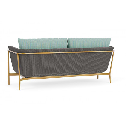 Lloyd Flanders™ Solstice Sofa  - Pewter, Metallic Gold