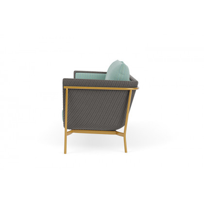 Lloyd Flanders™ Solstice Sofa  - Pewter, Metallic Gold