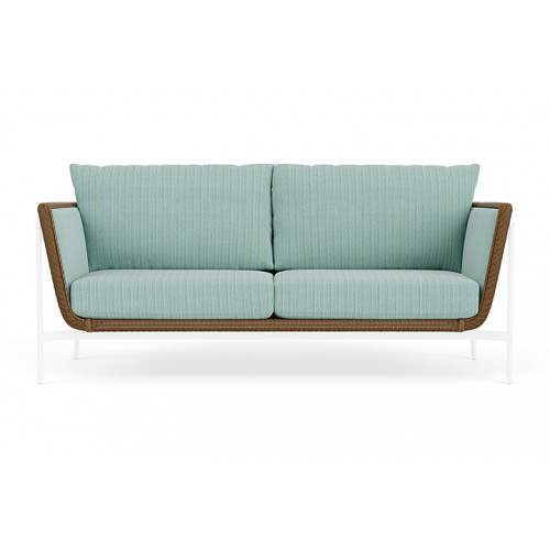 Lloyd Flanders™ Solstice Sofa  - Hickory, White