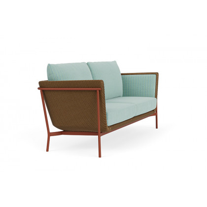 Lloyd Flanders™ Solstice Sofa  - Hickory, Terracotta