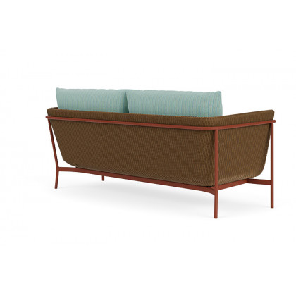 Lloyd Flanders™ Solstice Sofa  - Hickory, Terracotta